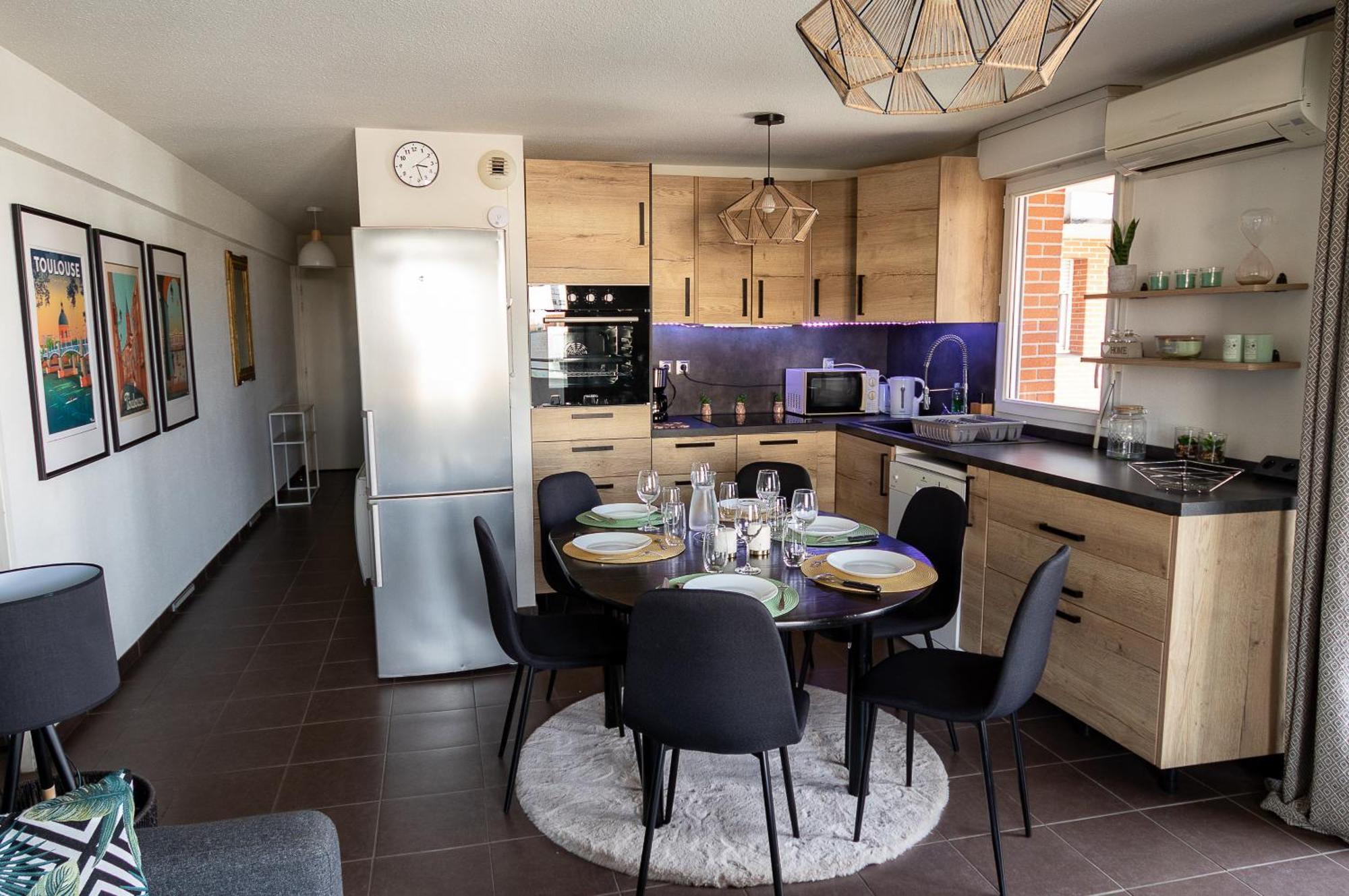 Chouette , Un Logement T3 Cozy Tout Proche Du Metro Et Parking Prive A Disposition 圖盧茲 外观 照片